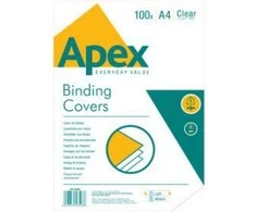 Fellowes APEX - skaidrus dangtelis Light A4, 100 vnt. (6551)