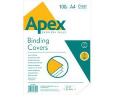 Fellowes APEX - skaidrus danga A4, 100 vnt. (6500501)