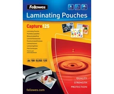 Fellowes laminavimo maišeliai 125 µ, 216x303 mm A4, 25 vnt. (53963)