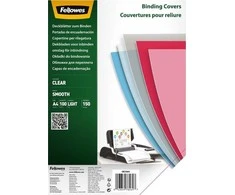 Fellowes Lygūs įrišimo viršeliai A4/150µm skaidrūs (100)