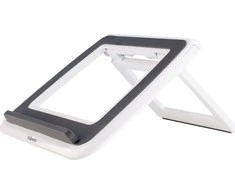 Nešiojamojo kompiuterio stovas FELLOWES I-SPIRE QUICK LIFT, balta/pilka sp.