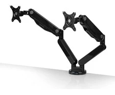 Laikiklis Fellowes | Platinum Series Dual Horizontal Monitorius Arm | 8042501 | Juodas