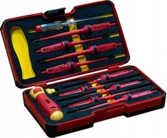 Įrankių rinkinys Felo Rinkinys elektrinis XL-Strongbox - E-SMART SLIM / [12 cz.]
