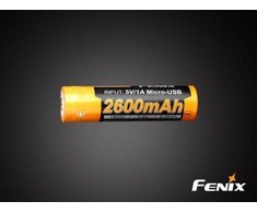 Fenix ARB-L18 2600U USB įkraunamas 18650 2600 mAH ličio jonų akumuliatorius