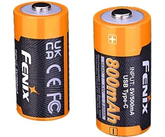 Fenix USB ARB-L16U baterija (16340 800mAh 3.6V)