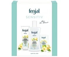 FENJAL_SET Jautrios odos rankų kremas 75 ml + dušo želė 200 ml + muilo gabaliukas 100 g