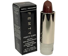 „Fenty Beauty Icon Semi Matte Kreminis“ lūpų dažai, 134 „Flaunty Auntie“ papildymas, 3,8 g