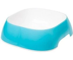 Mėlyna FERPLAST Glam Large Pet watering bowl, baltas and mėlynas
