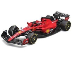BBURAGO 1:24 automodelis Ferrari SF-23 F1 su šalmu #16 Charles Leclerc, 18-26808