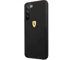 Dėklas Ferrari FESSIHCS22SBK S22 S901 juoda/juodas hardcase On Track Silicone
