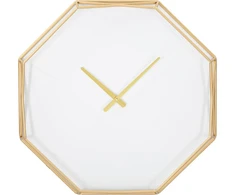 Ferretti aštuonkampis Glamour sieninis laikrodis, Ø 56 cm