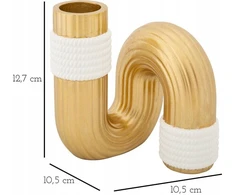 Ferretti Bangos formos vaza iš polirezino, aukštis 13 cm