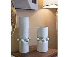 Ferretti BUBBLES keraminė vaza, Ø 15,5 x 41 cm