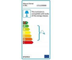 Grindų lempa Ferretti Grindų lempa rutulio formos GLAMY, aukštis 179 cm