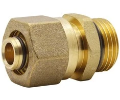 Ferro Įtvaras 1/2x1/2 su suspaudžiamąja jungtimi daugiasluoksniams vamzdžiams 16x2mm, profilis 39 mm