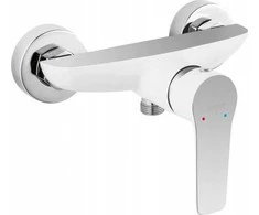 Ferro BDR2L praustuvo maišytuvas ADORE COUNTERTOP WASHBASIN, 1-OPEN, Baltas-CHROMAS // BF.BDR2L