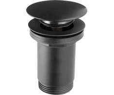 Ferro S285-BL-B DRAIN / CLICK-CLACK KAIŠTUKAS ROTONDO SU PERPLŪDU G5/4 Juodas FERRO // S.DRAIN.CLICK-CLACK-F-S285-BL-B