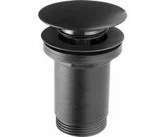 Ferro S285B-BL-B DRAIN / PLUG CLICK ROTONDO BE PERPLŪDIMO LARGE G5 / 4 Juodas BLISTER FERRO // S.CLICK-CLICK-F-S285B-BL-B