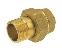 Ferro Tiesiai sraigtas 3 / 4 "žalvaris SGU3