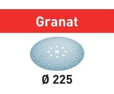 Festool Šlif. popierius eksc. šlifuokliui Granat STF D225/128; Ø225 mm; P180; 25 vnt.