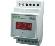 F&amp;F 1fazės skaitmeninis modulinis 10-20A tiesioginio matavimo (DMA-1)