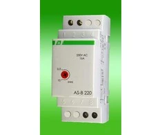 F&amp;F AS-B24 automatinis jungiklis 24V 16A IP40 šyna 2mod.