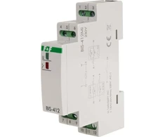 F&amp;F Bistabili relė 1P 16A 230V kintamosios srovės grupė su atmintimi Inrush 160A/20ms BIS-412iM