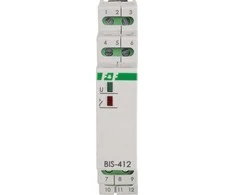 F&amp;F Bistabili relė 1P 16A 230V kintamosios srovės grupė su atmintimi Inrush 160A/20ms BIS-412iM