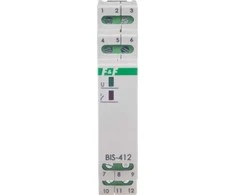 F&amp;F Bistabili relė 1P 16A 230V kintamosios srovės grupė su atmintimi BIS-412M