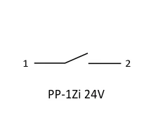 F&amp;F Elektromagnetinis siųstuvas 1Z 16A P / T - PP- 1ZI 24V