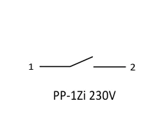 F&amp;F PP-1ZI 230V ELEKTRONINĖ RELĖ 1Z 16A P/T