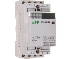 F&amp;F Modulinis kontaktorius 25A 4Z 0R 24V AC ST25-40-24V