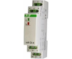 F&amp;F Išplėtimo modulis 4 skaitmeninis įėjimas 6-30V AC / DC su MODBUS RTU išėjimu 9-30V nuolatinės srovės maitinimo šaltiniu (MR- DI-4 LO)