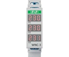 F&amp;F WNC-3 trifazės įtampos indikatorius