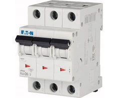 Eaton F&amp;F Grandinės pertraukiklis 3P C 6A 6kA AC PL6-C6/3 286598