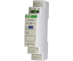 F&amp;F 1 fazės žibintas raudona 30- 130V AC / DC (LK- 712 R 30- 130V)