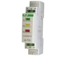 F&amp;F Modulinė lempa 3x230V + N geltona raudona žalia LK- 713K