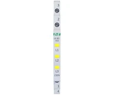 F&amp;F LK-BZ-703Y ŽIBINTAS. 1/3S 3X LED GELTONA