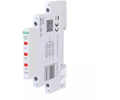 F&amp;F LK-BZ-703R ŽIBINTAS. 1/3S 3X LED RAUDONAS