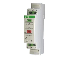F&amp;F LK-714 maitinimo signalo lempa 2xLED raudona žalia 10 / 30V AC / DC LK-714 30 ÷ 130V