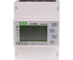 F&amp;F 3 fazės elektros skaitiklis su LCD ekranu 100A LE- 03MB