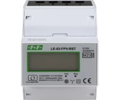 F&amp;F Elektros energijos skaitiklis, dvikryptis LE-03-FPV-RST reset