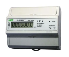 F&amp;F LE03M CT SKAITMENINIS ENERGIJOS MATAS 3F 7M TRANSFORMUOTI