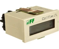 F&amp;F 4-30 V DC 8 skaitmeninis pulso matuoklis 48x24mm CLI-11T- 24V