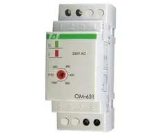 F&amp;F Energijos suvartojimas ribotuvas 16A OM-631 geležinkelio