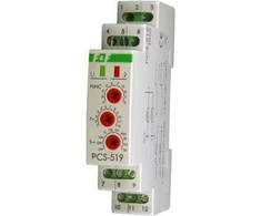 F&amp;F Laiko siųstuvas 2P 8A 0.1sek- 576h 12V AC / DC Daugiafunkcinis (PCS- 519 12V)
