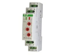F&amp;F PCS-516UNI laiko keitiklis 12-264VAC/DC, 10A, TH35