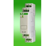F&amp;F PK-3P-EL-MAG RELĖ 12V AC/DC, 3X8A