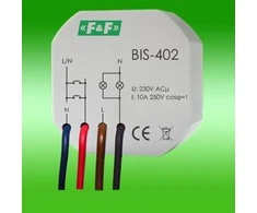F&amp;F Impulsinis siųstuvas 230V 16A montažas gali p / t - BIS- 402