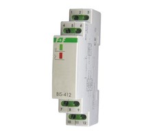 F&amp;F BIS-412-PRZEK.BISTAB24VAC/DC,16A,TH35,GR